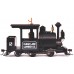 Bachmann SPECTRUM TSUNAMI SOUND 0-4-2 On30 Scale Porter Steam Locomotive - Clear Lake Lumber Company